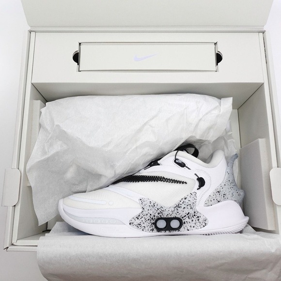 Nike Adapt BB 2.0 White Cement Autolace Shoes Mens Size 14 BQ5397 101 main image 12
